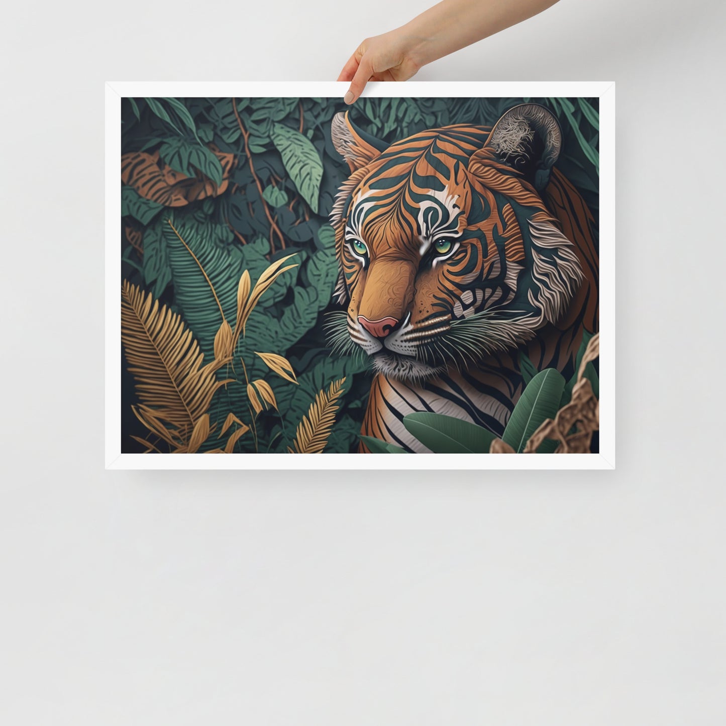 Tiger Framed poster