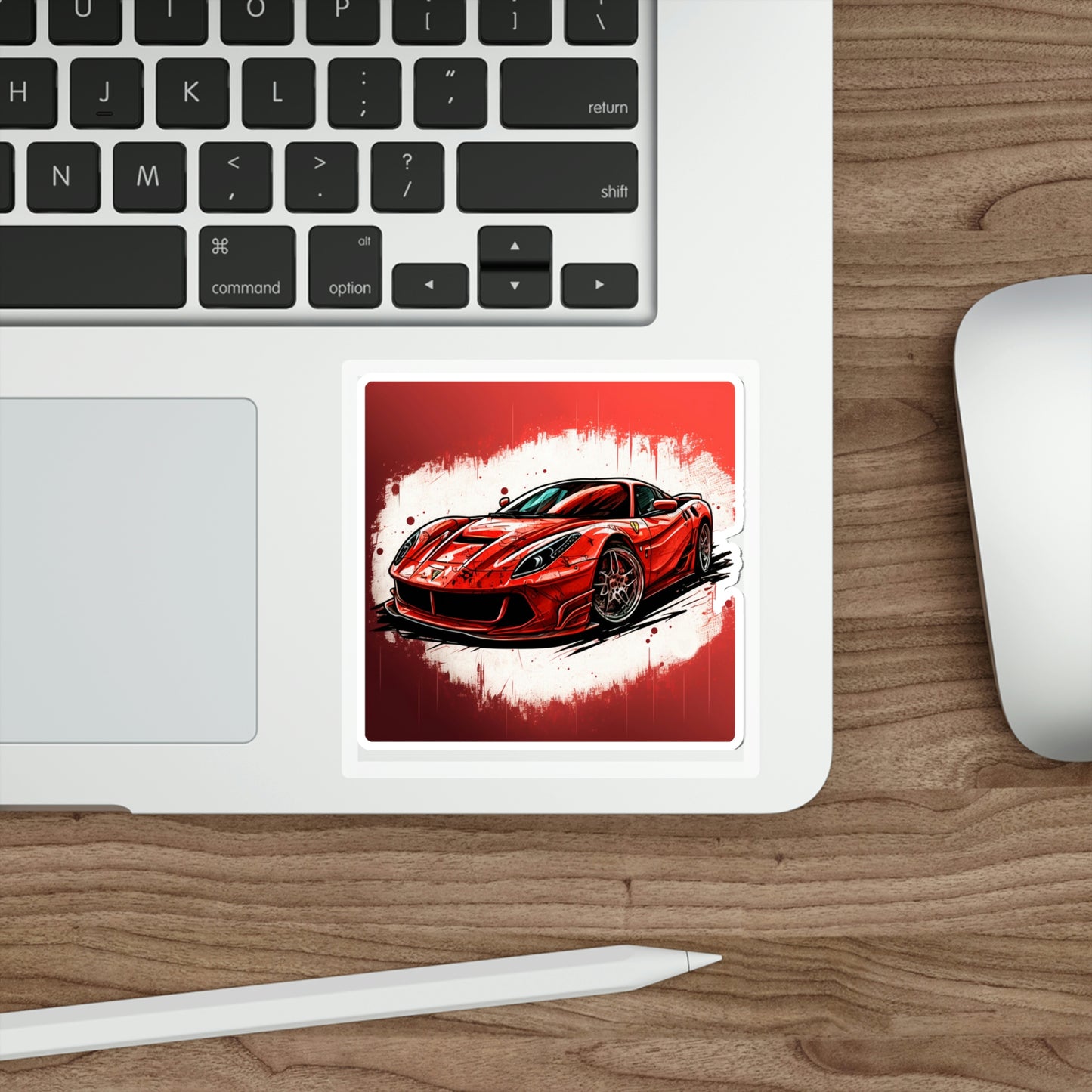 Ferrari Die-Cut Stickers