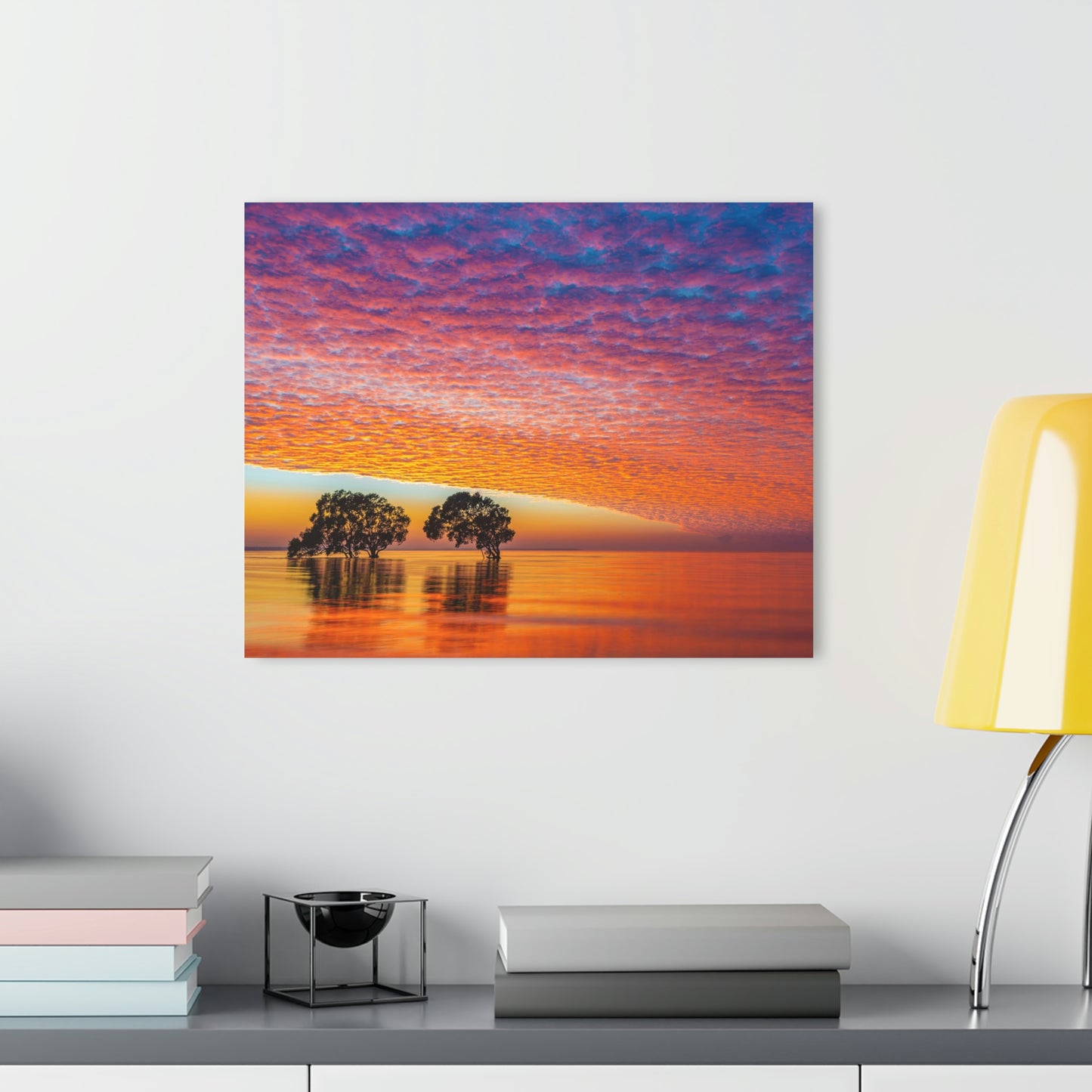 Ocean Sunset Acrylic Prints (French Cleat Hanging)